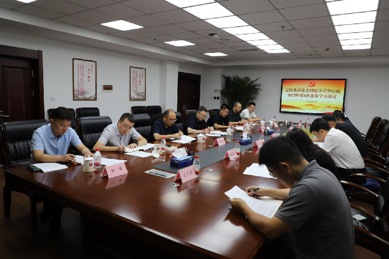 集团党委理论学习中心组开展2025年第六次集体学习